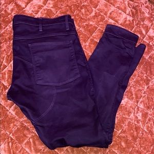 G Star Knee Zip Skinny Jeans